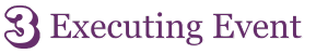 Executing Event Heading